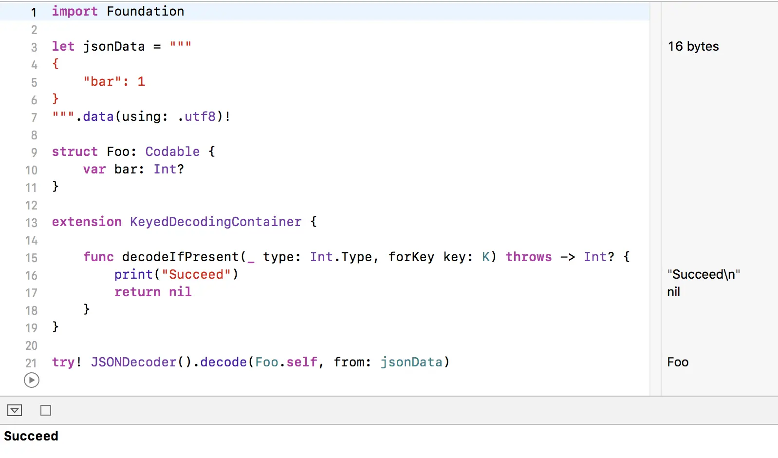 或许你并不需要重写 init(from) 方法 kemchenj